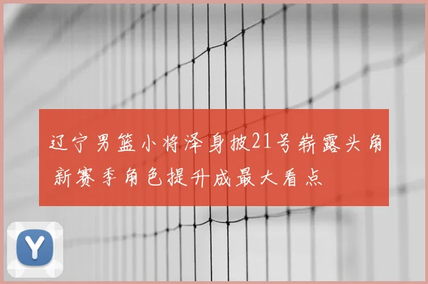 辽宁男篮小将泽身披21号崭露头角 新赛季角色提升成最大看点